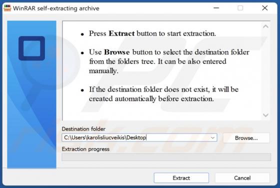 Maliciel Archives Auto-extractibles (SFX)