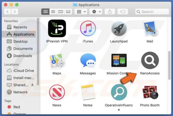 Publiciel NanoAccess (Mac)