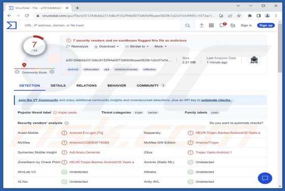 Maliciel PixBankBot (Android)