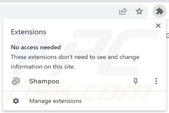 Maliciel Shampoo ChromeLoader