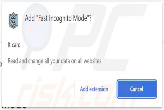 Publiciel Fast Incognito Mode