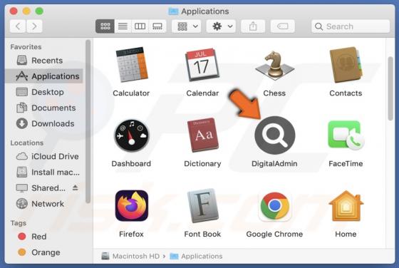 Publiciel DigitalAdmin (Mac)