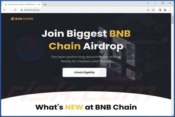 Arnaque BNB Chain Airdrop