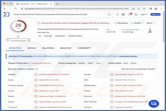 Publiciel Laser.app (Mac)