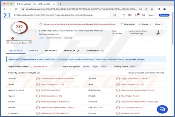 Publiciel Isoindazole.app (Mac)