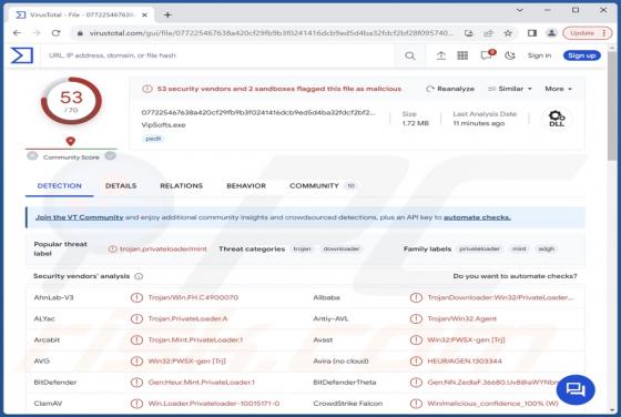 Maliciel PrivateLoader