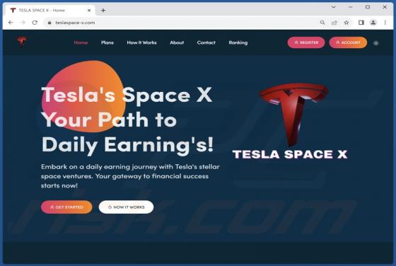 Arnaque Tesla Space X Investment