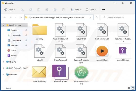 Application Non Désirée Viewndown