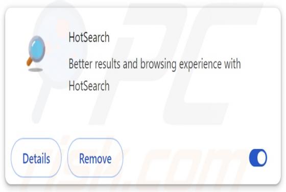 Redirection Hotsearch.io