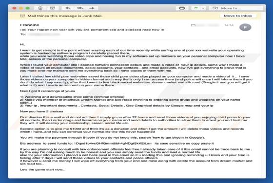 Courriel Arnaque I Want To Get Straight To The Point