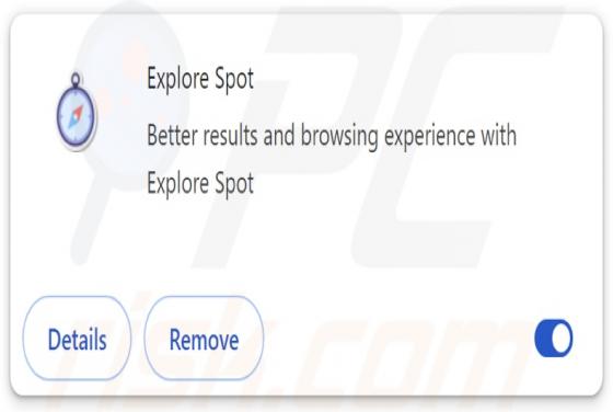 Redirection Explorespot.io