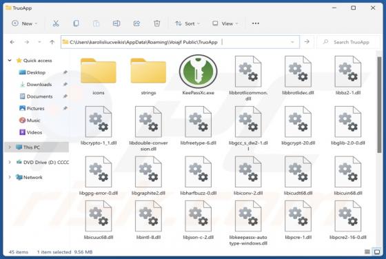 TruoApp Application Indésirable