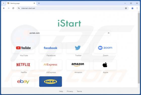 Redirection Internet-start.net