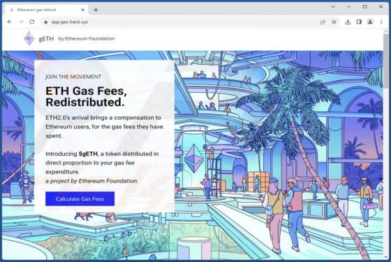 Arnaque $gETH Token
