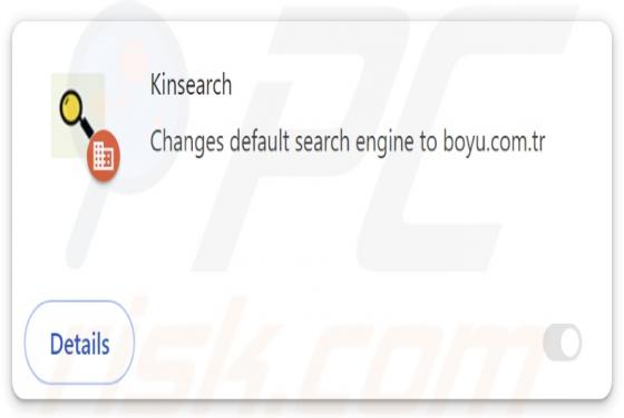 Pirate de Navigateur Kinsearch
