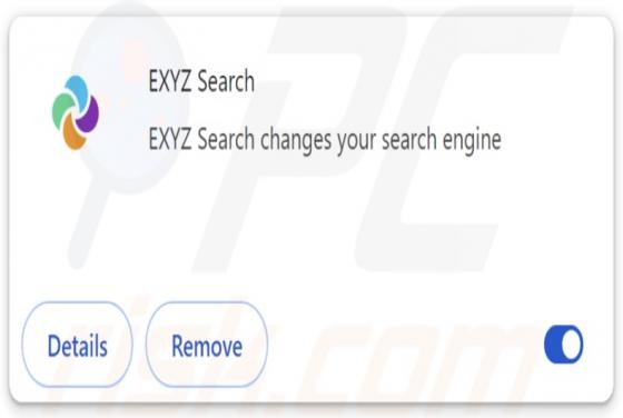 Redirection Exyzsearch.com