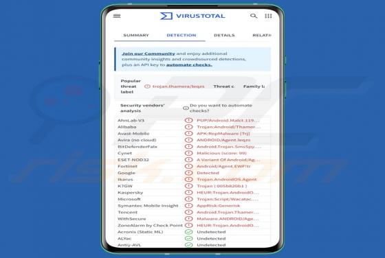 SMS Voleur (Android)