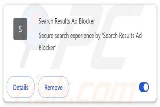 Redirection Searchresultsadblocker.com