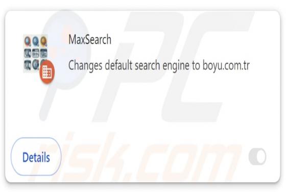 Pirate de Navigateur MaxSearch