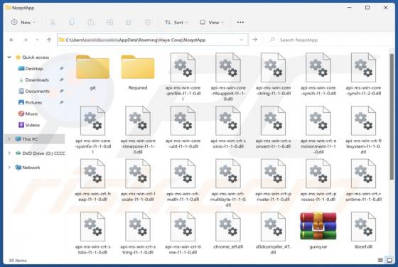 NoqotApp Application indésirable