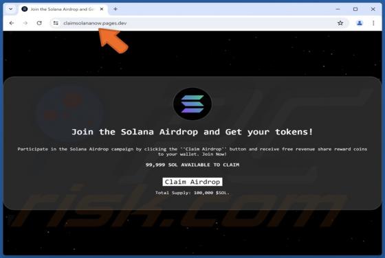 Solana Giveaway Arnaque
