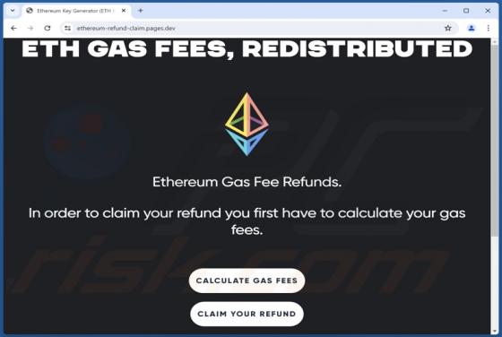Ethereum Gas Fee Refunds Arnaque