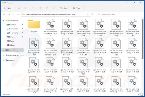 Oovi Appc Application indésirable