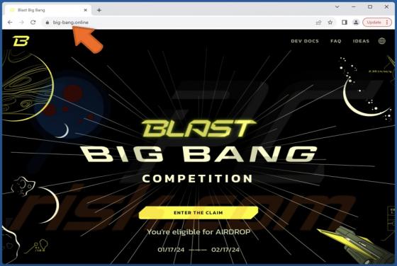 Blast Airdrop Arnaque