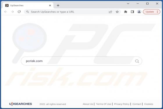 Pirate de navigateur UpSearches