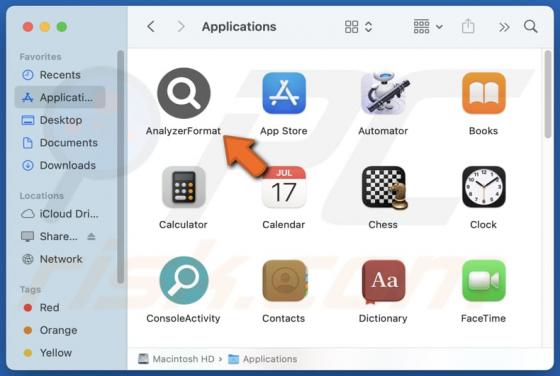 Publiciel AnalyzerFormat (Mac)