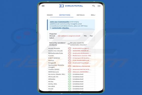 Publiciel Wapron (Android)