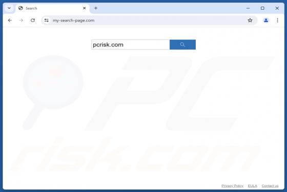 My-search-page.com Redirection