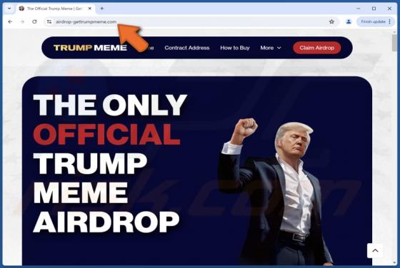 $TRUMP Airdrop Arnaque