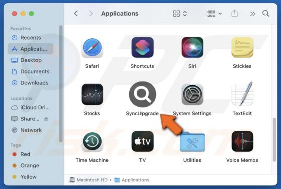 Publiciel SyncUpgrade (Mac)