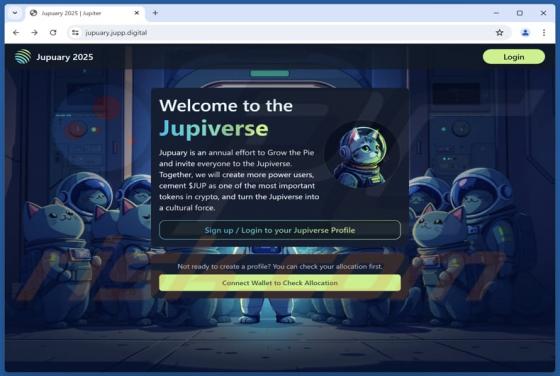 Jupiverse Wallet Connection Arnaque