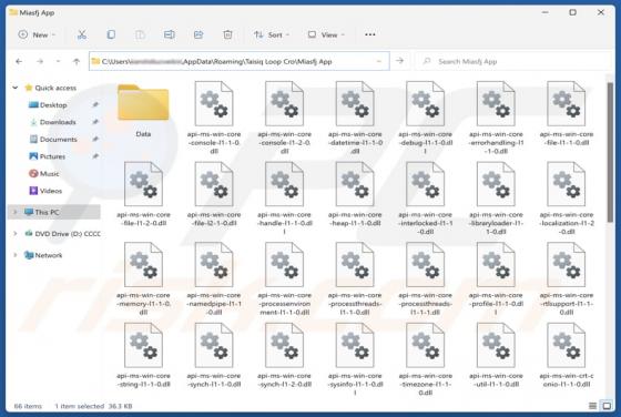 Miasfj App Application indésirable