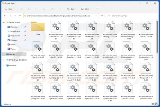 Ervoql App Application indésirable