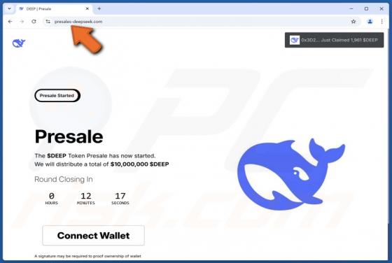 $DEEP Token Presale Arnaque