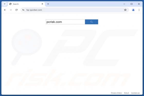 Hp-quicker.com Redirection