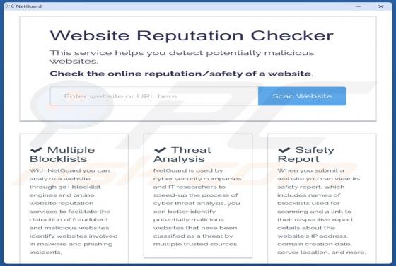 NetGuard Application potentiellement indésirable