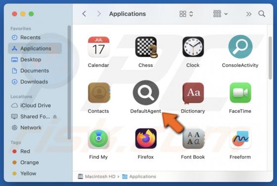 Publiciel DefaultAgent (Mac)