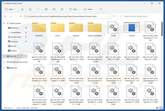 Heizer Kroop Sortic application indésirable