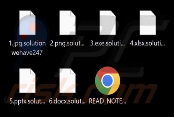 Rançongiciel SolutionWeHave