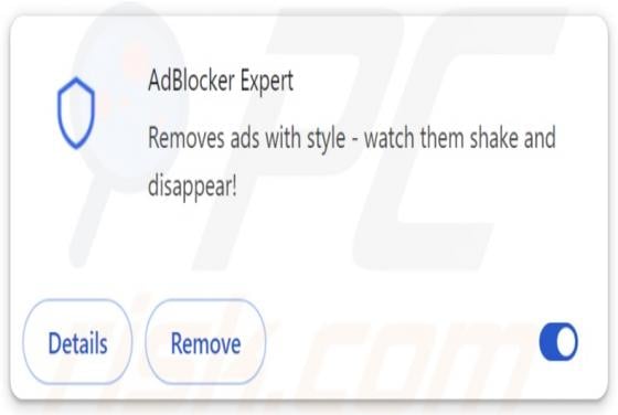 Logiciel publicitaire AdBlocker Expert