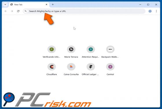 Redirection Mightytechy.com