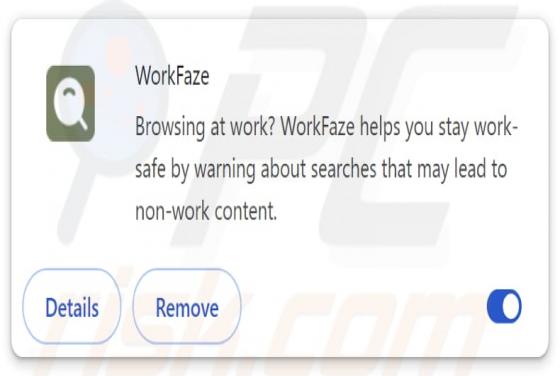 Redirection Myworkfaze.com
