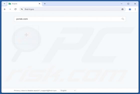 Redirection Find-it.pro
