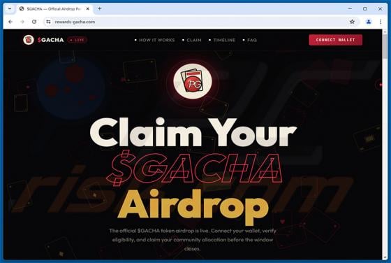 PowerGacha ($GACHA) Airdrop arnaque