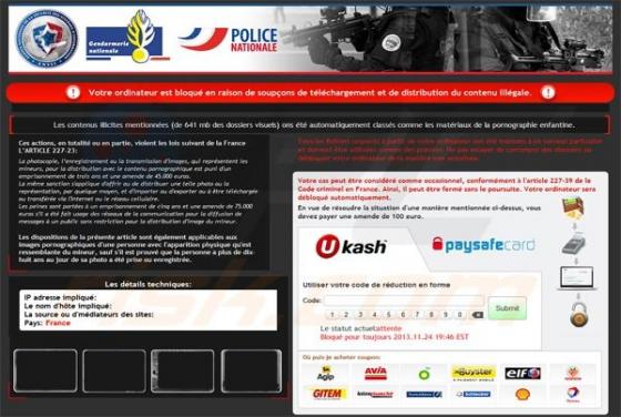 Virus Police Nationale