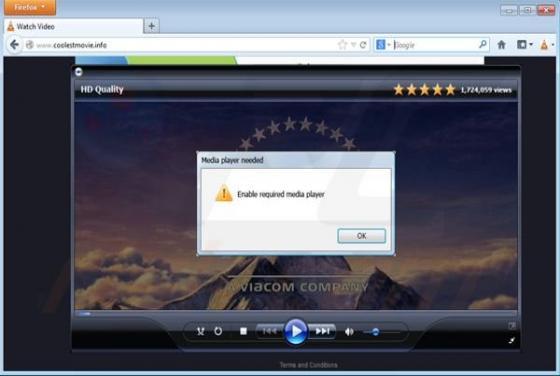 Virus d'ajout VLC